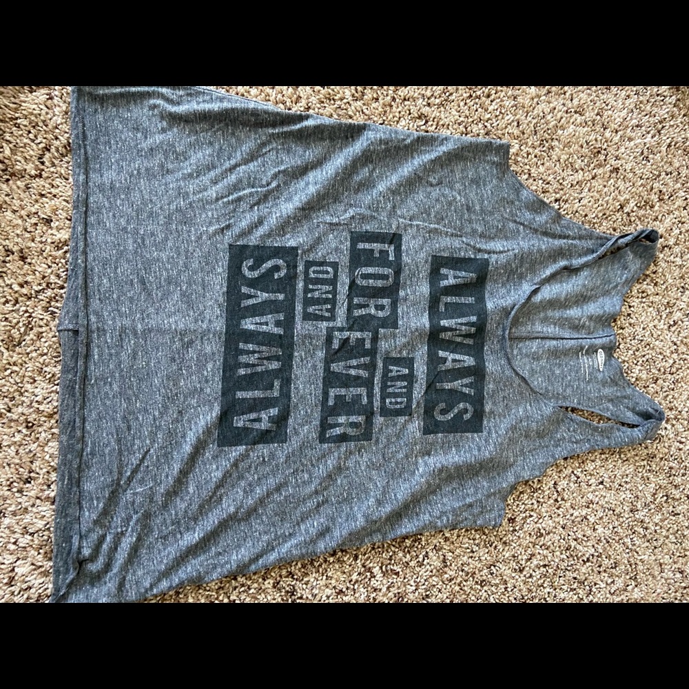 Always and forever tank top